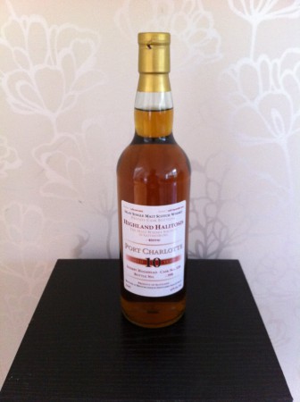 Highland Halitosis buteljering 5 Port Charlotte 10 YO First fill Sherry Cask